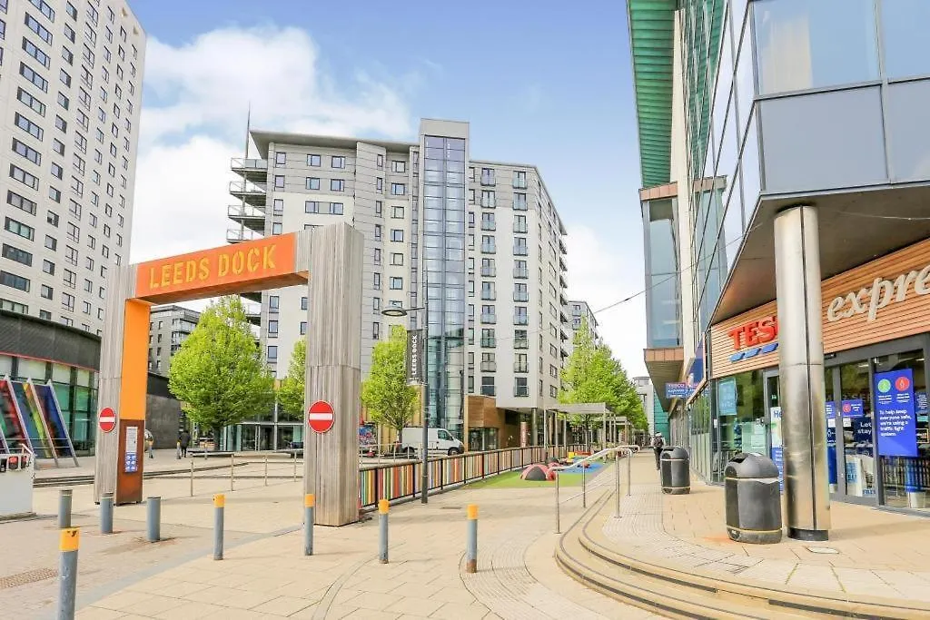 Apartamento Modern Leeds Dock Apt &Free Secure Parking!